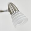 Applique murale  Chapod Nickel mat, 2 lumières