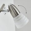 Applique murale  Chapod Nickel mat, 2 lumières
