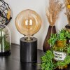 Lampe de table  Fontannes Noir, 1 lumière