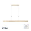 Suspension Paul Neuhaus PURE-MOTO LED Laiton, 3 lumières, Télécommandes