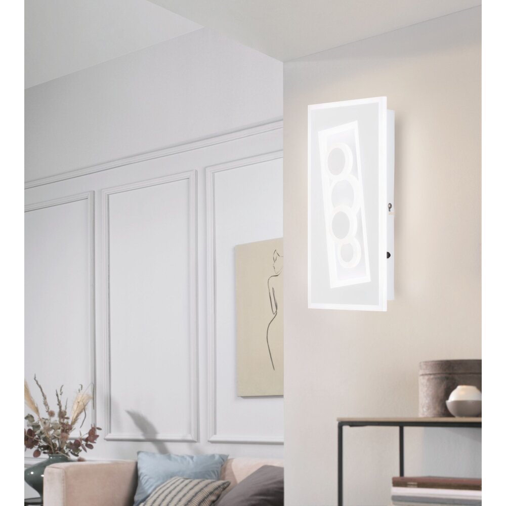 Applique murale Fischer & Honsel Ratio LED Blanc, 1 lumière main product photo