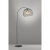 Lampadaire Fischer & Honsel Wire Noir, 1 lumière