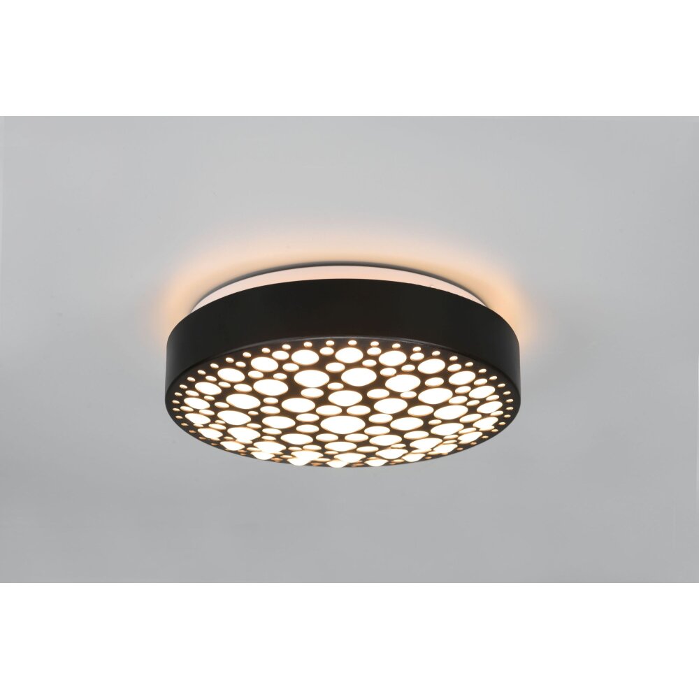 Plafonnier Reality Chizu LED Noir, 1 lumière main product photo