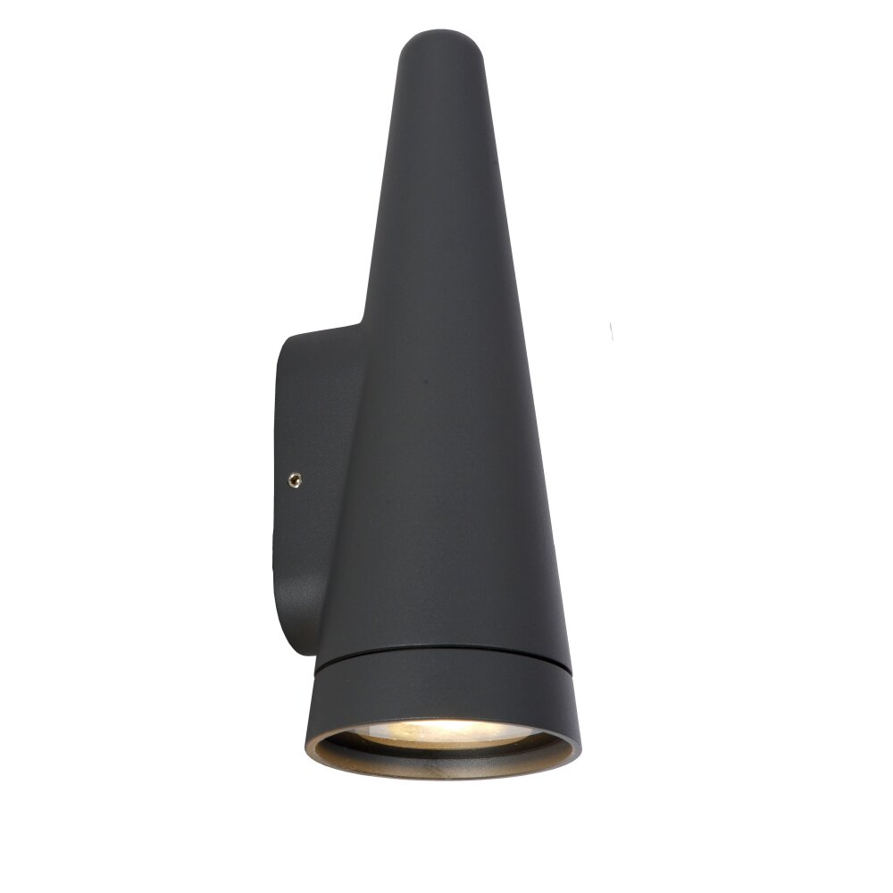 Applique murale d'extérieur Lucide WIZARD Anthracite, 1 lumière main product photo