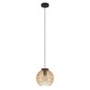 Suspension Eglo VENEZUELA Noir, 1 lumière