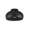 Plafonnier Eglo MOGANO Noir, 1 lumière