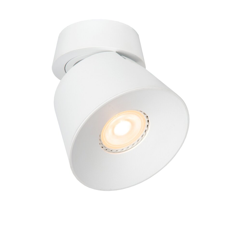 Plafonnier Lucide TRIGONO Blanc, 1 lumière main product photo