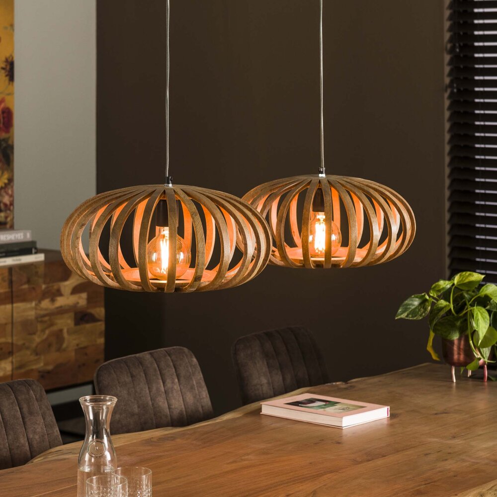 lustre Pirmil Écru, 2 lumières main product photo