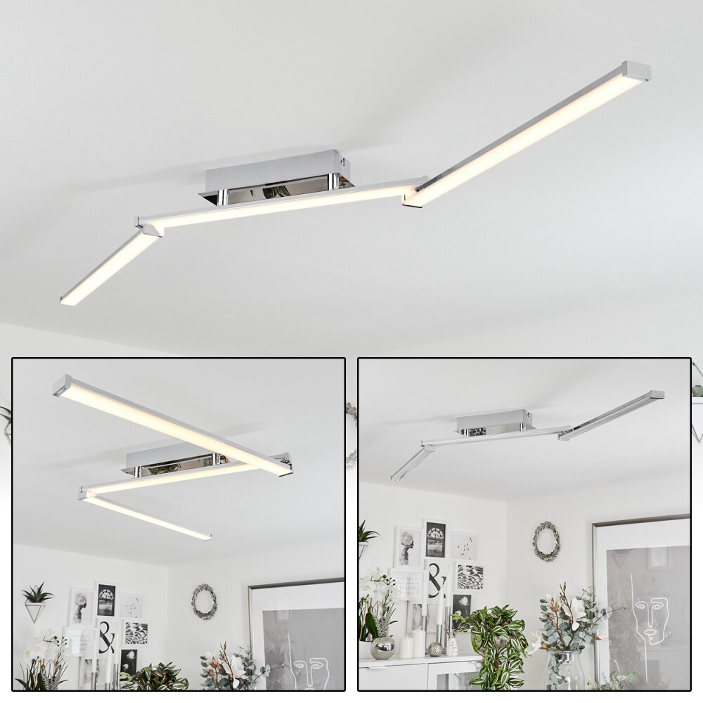Plafonnier Kudus LED Chrome, 1 lumière main product photo