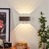 Applique murale  Guiderkirch LED Nickel mat, 6 lumières