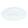 Plafonnier Globo SULLY LED Blanc, 1 lumière, Télécommandes, Changeur de couleurs