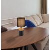 Lampe de table Globo IGA Couleur bois, Noir, 1 lumière