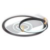 Plafonnier Globo ANI LED Blanc, 1 lumière, Télécommandes