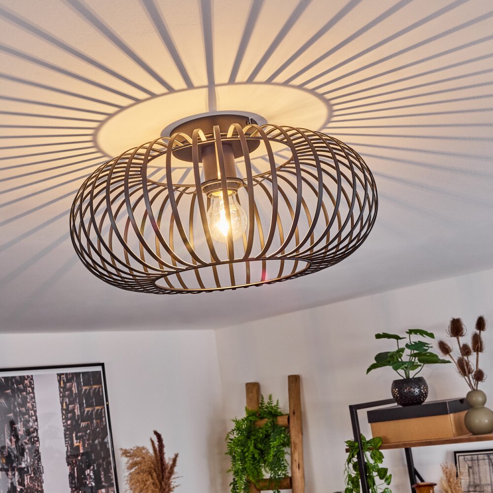 Plafonnier Oravi Noir, 1 lumière main product photo