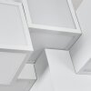 Plafonnier  Allonville LED Blanc, 1 lumière