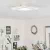 Plafonnier  Audrieu LED Blanc, 2 lumières