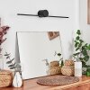lampe miroir  Puharila LED Noir, 1 lumière