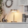 Lampe de table  Huallilemu LED Nickel mat, 1 lumière