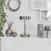Lampe de table  Huallilemu LED Nickel mat, 1 lumière