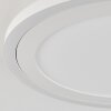Plafonnier  Audrieu LED Blanc, 2 lumières