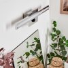 lampe miroir  Aspers LED Chrome, 1 lumière