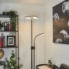 Lampadaire à vasque  Janze LED Noir, 2 lumières