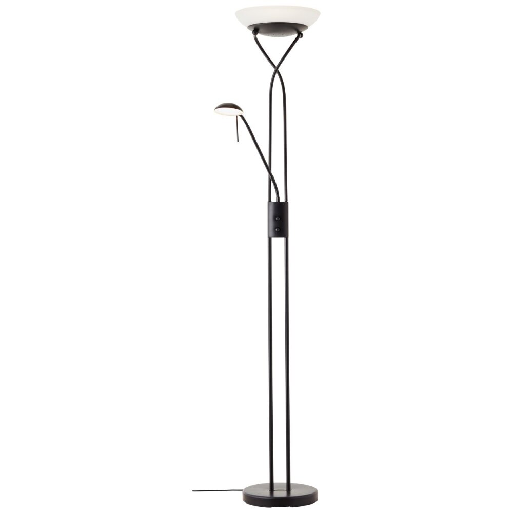 Lampadaire Brilliant Ollie LED Noir, 1 lumière main product photo