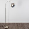 Lampadaire Flisa Nickel mat, 1 lumière