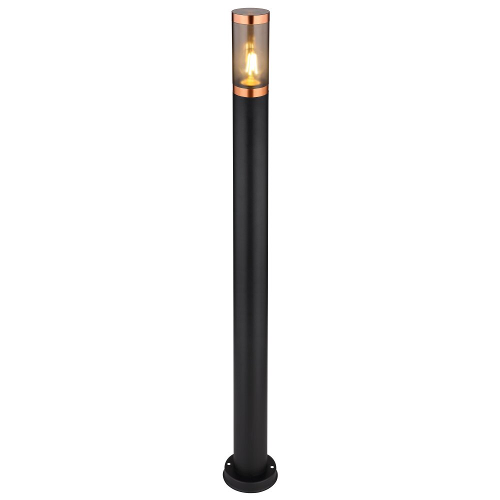 Borne lumineuse Globo BOSTON Noir, 1 lumière main product photo