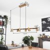 Suspension  Zuoz Vieux laiton, 6 lumières