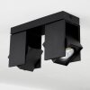 Plafonnier  Prassinet Noir, 2 lumières
