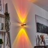 Applique murale  Sapri Nickel mat, 1 lumière