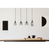 Suspension Globo GARRI Noir, 4 lumières