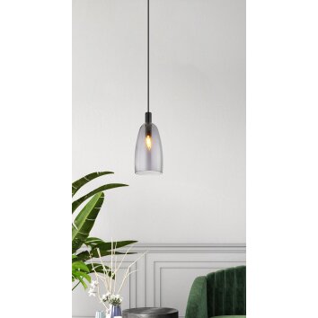 Suspension Globo GARRI Noir, 1 lumière