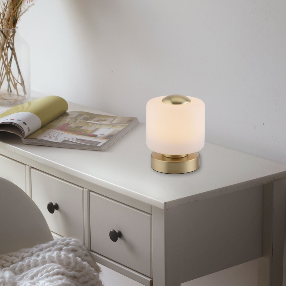 Lampe de table Paul Neuhaus BOTA LED Laiton, 1 lumière main product photo