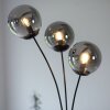 Lampadaire Leuchten-Direkt BIG WIDOW Noir, 3 lumières
