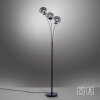 Lampadaire Leuchten-Direkt BIG WIDOW Noir, 3 lumières