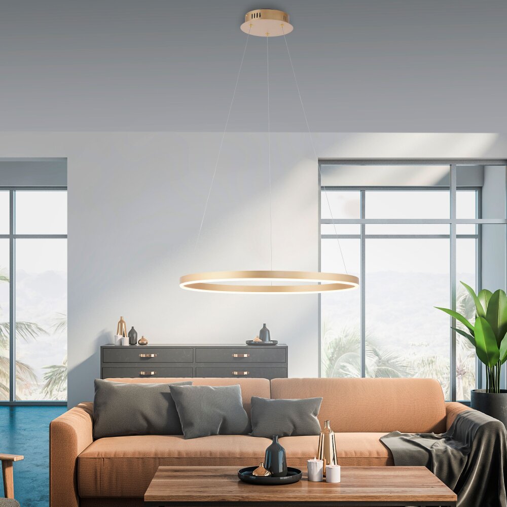 Suspension Leuchten-Direkt RITUS LED Laiton, 1 lumière main product photo
