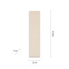 Plafonnier Leuchten-Direkt CONRAD LED Blanc, 2 lumières, Télécommandes, Changeur de couleurs