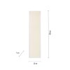 Plafonnier Leuchten-Direkt FLAT LED Blanc, 1 lumière, Télécommandes