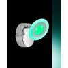 Spot Wofi GEMMA LED Chrome, 2 lumières, Télécommandes, Changeur de couleurs