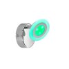 Spot Wofi GEMMA LED Chrome, 2 lumières, Télécommandes, Changeur de couleurs
