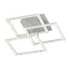 Plafonnier Wofi MARY LED Aluminium brossé, 3 lumières