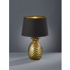 Lampe à poser Reality PINEAPPLE Or, 1 lumière