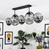 Plafonnier  Orieux Noir, 5 lumières