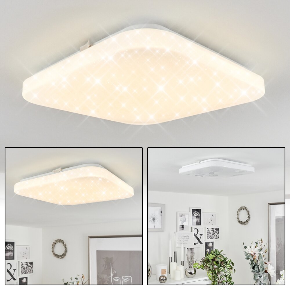 Plafonnier Melres LED Blanc, 1 lumière main product photo