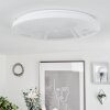 Plafonnier  Melres LED Blanc, 1 lumière