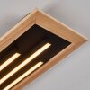 Plafonnier  Tojeirinha Écru, Noir, 2 lumières