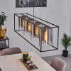 Suspension  Sarniguet Noir, 4 lumières