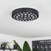 Plafonnier  Agodim LED Noir, 1 lumière